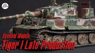 The Abandoned Tiger - Ryefield Models 1/35 Tiger I Late Production - 1/35 diorama