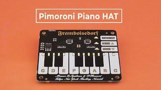 Сенсорное пианино Pimoroni Piano HAT для Raspberry Pi. Железки Амперки