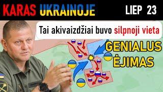 Liep 23: Šachas Ir Matas. Ukrainiečiai Apsupa Pagrindines Rusų Šturmo Pajėgas | Karas Ukrainoje