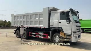 SINOTRUK HOWO 6x4 Dump Truck Capacity 25 30Tons