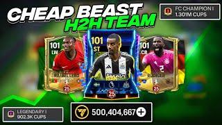 CHEAP BEAST TEAM for H2H in FC Mobile‼️ (500M Coins)