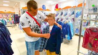 ВЛОГ. BACK TO SCHOOL. Покупки к Школе. Встреча с Дизайнером. День Брос Шоу