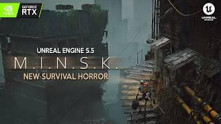 MINSK First Gameplay Demo | New Post-Apocalyptic SURVIVAL HORROR with Robots in Unreal Engine 5