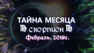 СКОРПИОН февраль 2019г "ТАЙНА МЕСЯЦА" от Океаны Таро