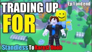 Literally just Trading Up From Standless To Noob Platinum - A Universal Time - Roblox