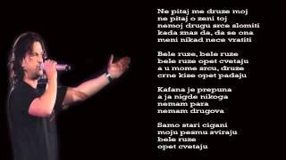 Aca Lukas - Bele ruze - (Audio - Live)