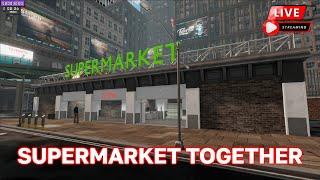 СЕРЁГА ИГРАЕТ В SUPERMARKET TOGETHER | АПШАЦА  #supermarket #supermarketsimulator