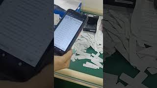 BX6200 rfid handheld reader for UHF RFID Laundry label