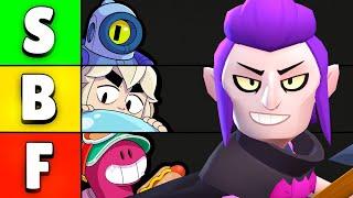 Brawl Stars Best and Worst Brawlers Tier List October 2024