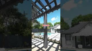 Cover your pergola with SkyPoly! Patio and pergola covers! #pergola #patiocover #backyard #patio