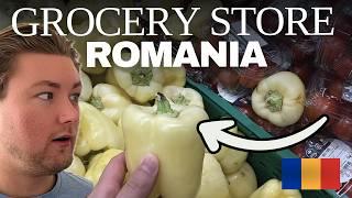 We (Americans) went inside a grocery store in Romania! And what we found intrigued us.