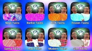 The Twins All New Mods || Barbie The Twins | Christmas The Twins | The Twins X | Rich |Barbie Granny