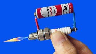 How to Make a Simple Welding Machine from Spark Plugs at Home! Creative Tips