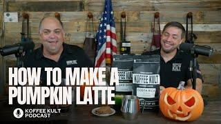 Making A Pumpkin Latte | Koffee Kult