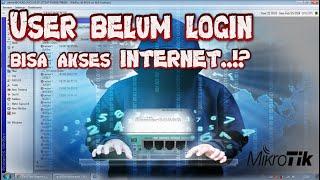 setting MikroTik block ip hack yg tidak terdaftar dan tidak login hotspot traffic tinggi