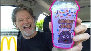 McDonalds Grimace Shake Review