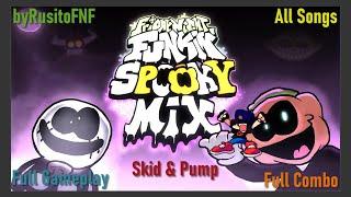 Friday Night Funkin' - Spooky Mix (Skid & Pump) / Full Mod / Full Combo (FC)