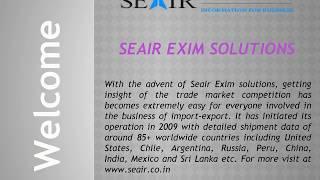 Find Right Ways Export Data India with SeAir