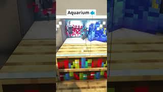 Minecraft Easy Aquarium #shorts