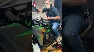 kawasaki ninja h2 check top sound ️️#chad sound trip