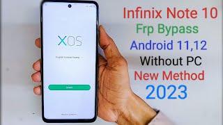 Infinix Note 10 Frp Bypass Android 11 Without PC || X697 Frp Unlock 2023