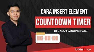 cara insert condown timer di landing page