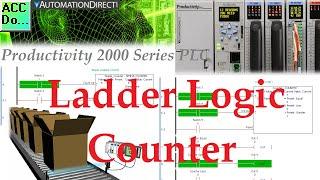 Productivity 2000 PLC Ladder Logic Counter