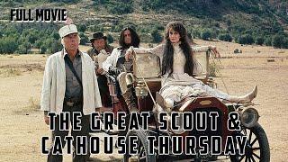 The Great Scout & Cathouse Thursday | English Full Movie | Comedy Western