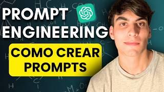 Como CREAR PROMPTS Perfectos paso a paso | Masterclass PROMPT ENGINEERING