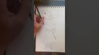 Art time lapse of l Renji Abarai