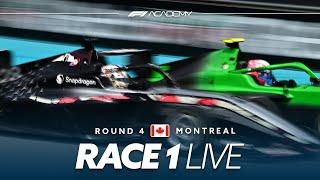 LIVE: Race 1 | Montreal 2025 | F1 Academy