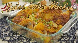 How To Make Baked Laksa Chicken | Share Food Singapore