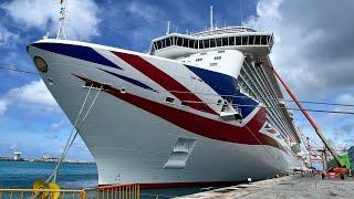 P&O Cruises Britannia | Balcony Cabin Tour | HE Grade | D226