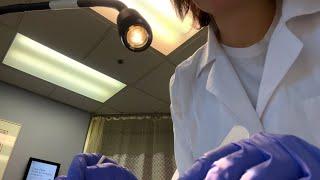 ASMR| Full Body Skin Assessment and Sensory Exam Roleplay (Real Medical Office, Soft Spoken)