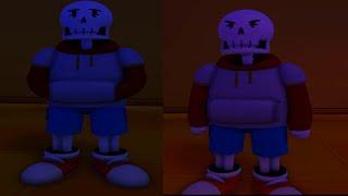 Showcase TS!Underswap Papyrus Phase 1 + 2 (Undertale Last Corridor Update)