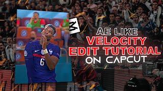 AE Like Velocity Edit Tutorial on Capcut | How to Make Velocity Edit on Capcut