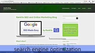 RankYa SEO and Online Marketing Blog