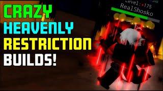 4 INSANE Heavenly Restriction BUILDS! Legends ReWritten