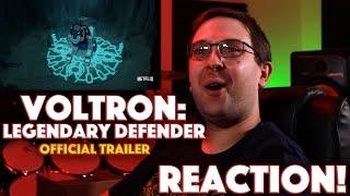 REACTION! Voltron: Legendary Defender Official Trailer - Netflix