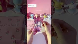 My melody #unboxing #papercraft #blindbag #blindbagunboxing #asmrvideo