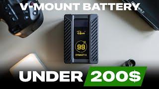 Powerful & Affordable V-Mount Battery for your camera