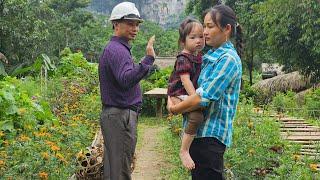 Farewell Moments: Tan Returns to Work, While An and Daughter Build a Pigpen