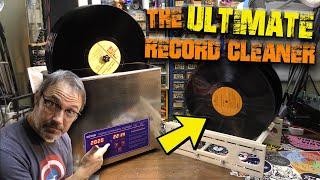 CLEAN 10X VINYL RECORDS AT ONCE!!! - Vevor Ultrasonic Review