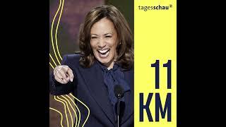 US-Wahlkampf: Hält der Hype um Kamala Harris? | 11KM - der tagesschau-Podcast