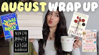 August reading wrap up️5 star reads, disappointments + all my thoughts and opinions