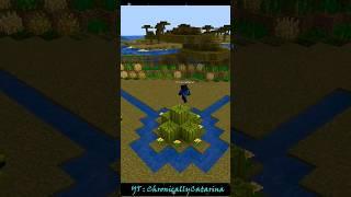 Hedge Wall Wheat Farm with a Melon Pond | Minecraft Gardens Series 