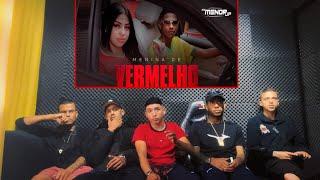 OS MELO REACT MC MENOR JP - MENINA DE VERMELHO