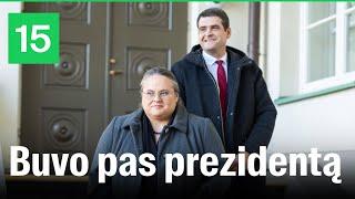 R.Žemaitaitis: su prezidentu aptarėme „Nemuno aušros“ darbą koalicijoje ir opozicijoje