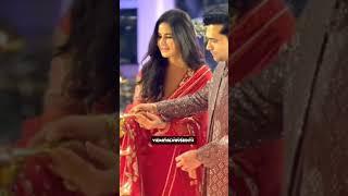 Katrina Kaif looks  very beautiful in this red saree 🫰 #katrinakaif #love #ytshorts