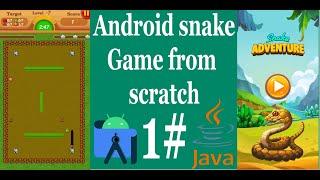 Android Studio Game Development - Create Snake Game From Scratch using Java #1